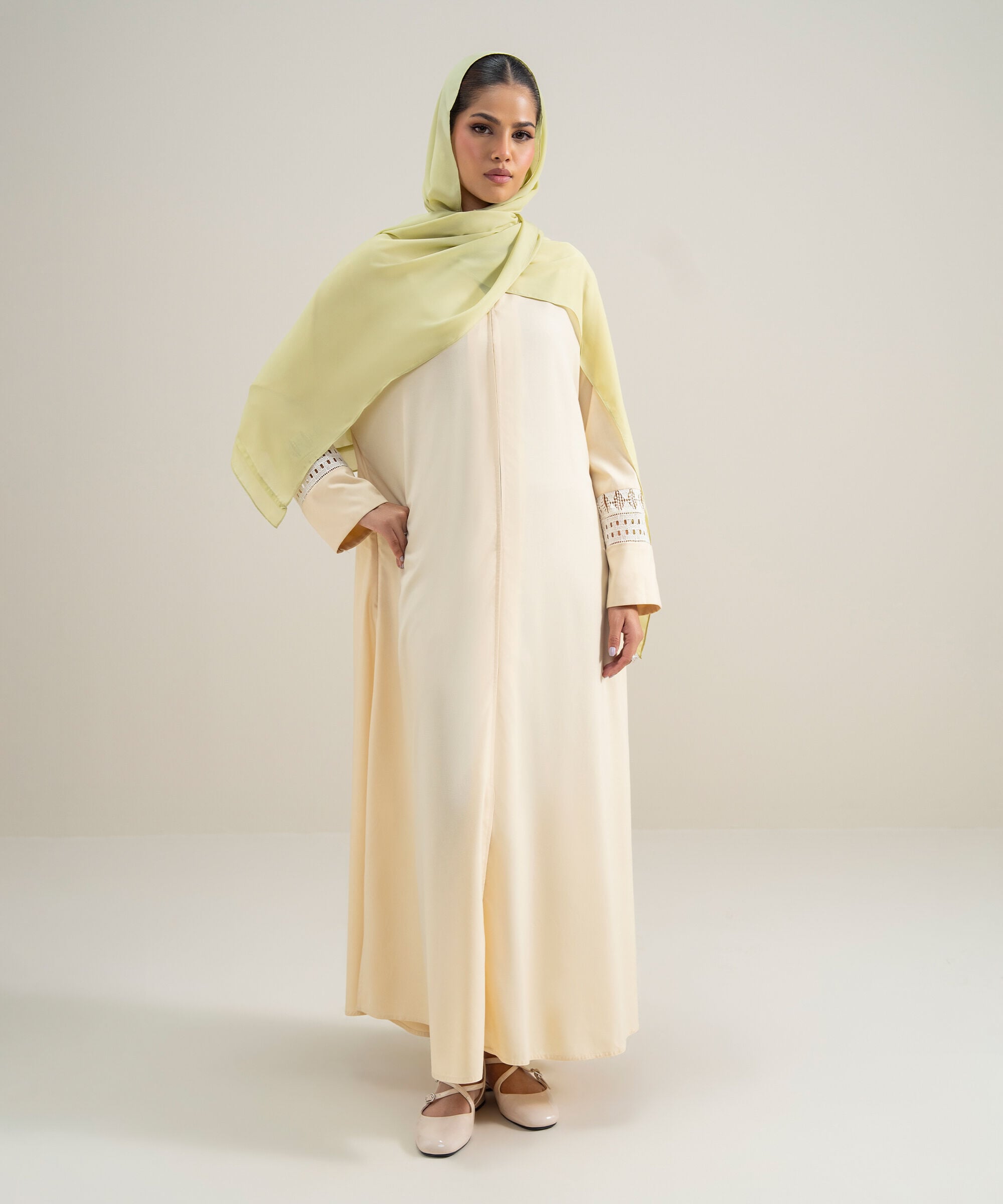 Yellow Hijab HIJAB26V3001