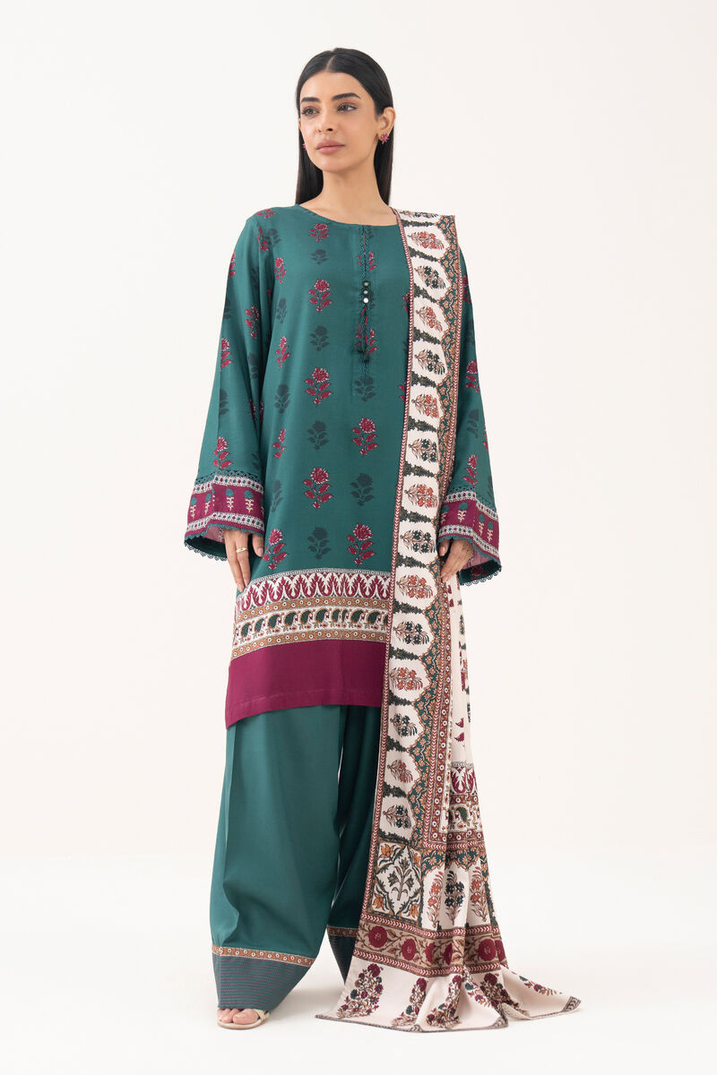 Printed Linen Viscose Dupatta