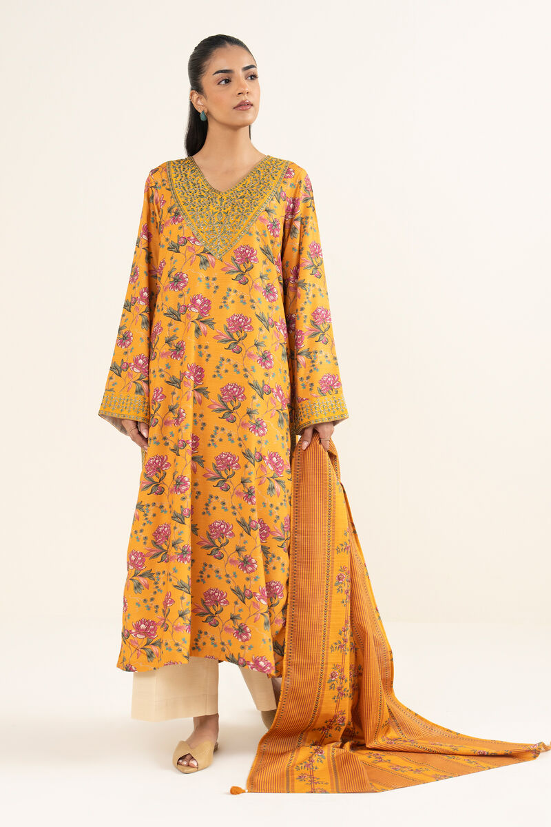 Printed Khaddar Dupatta