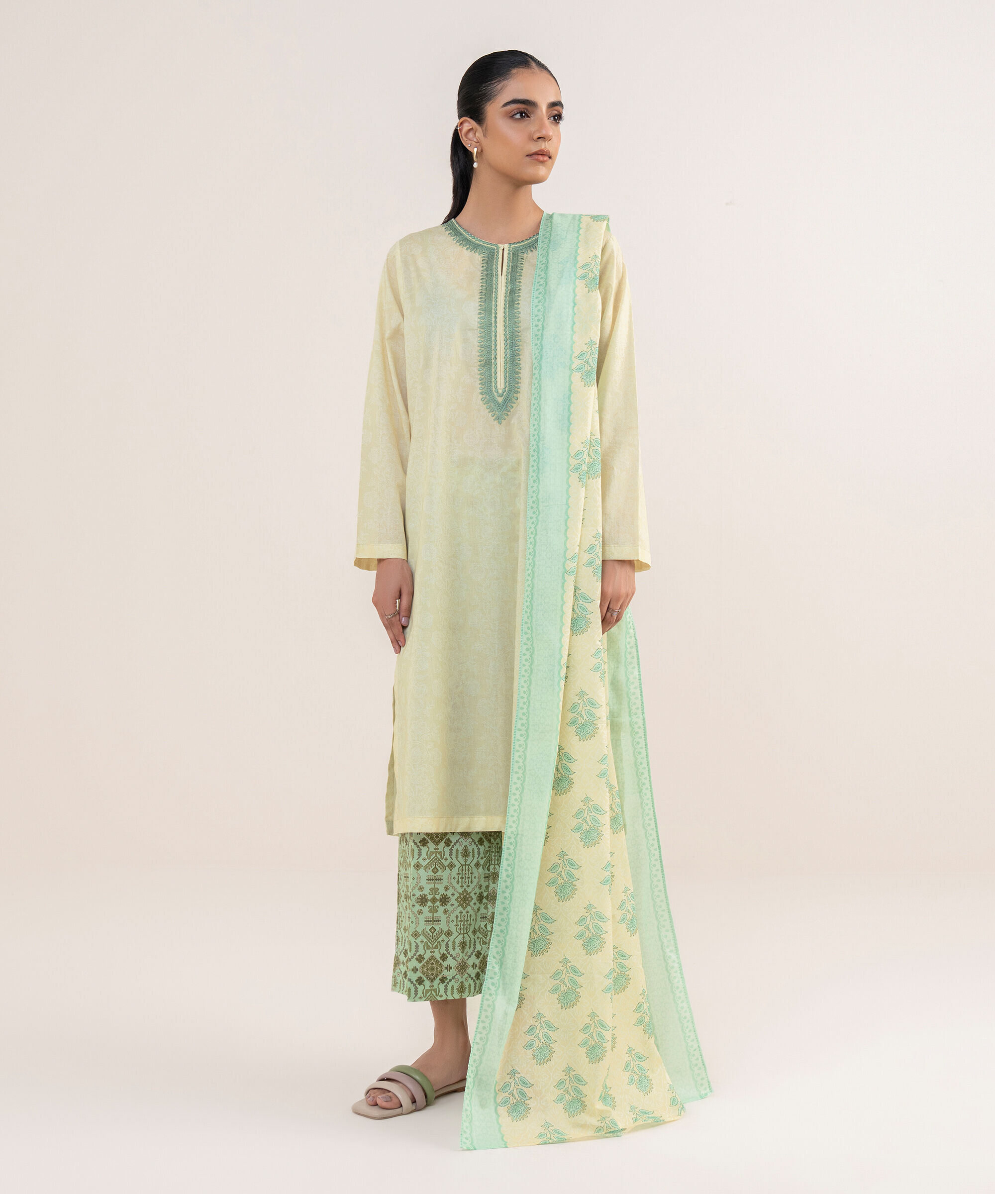 Printed Dupatta 3PCDFW2V235D