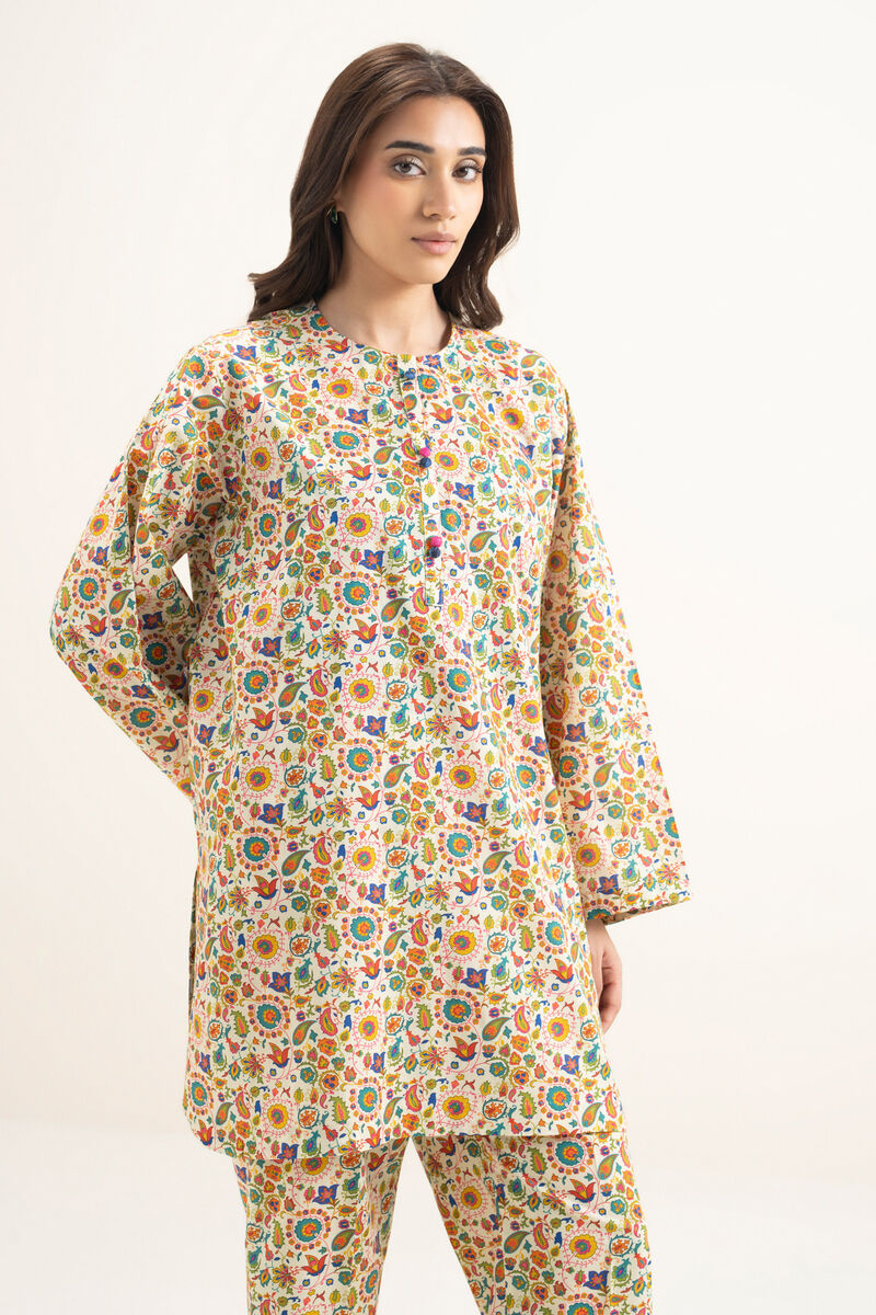 Printed Cambric Shirt