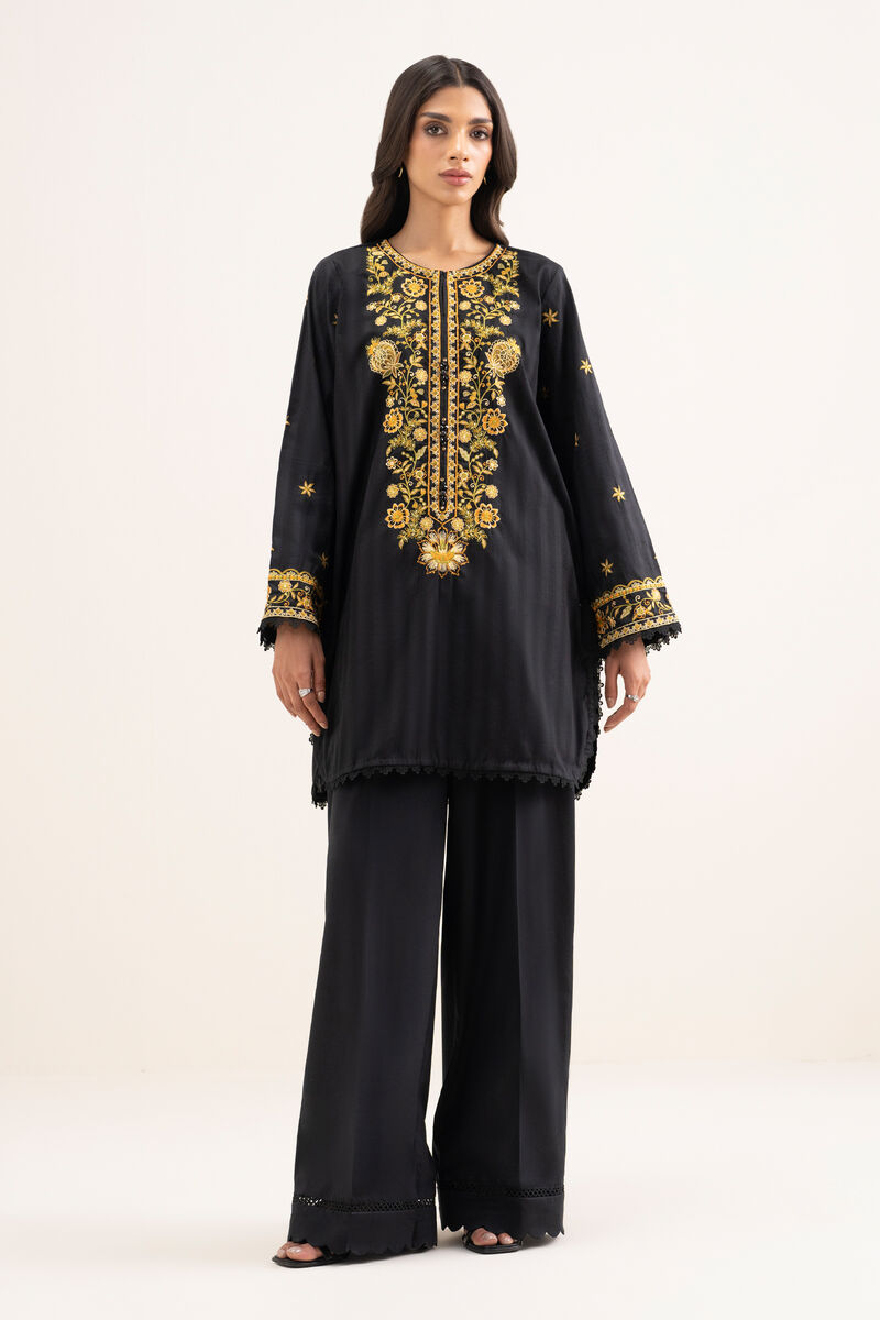 Embroidered Leno Kara Shirt