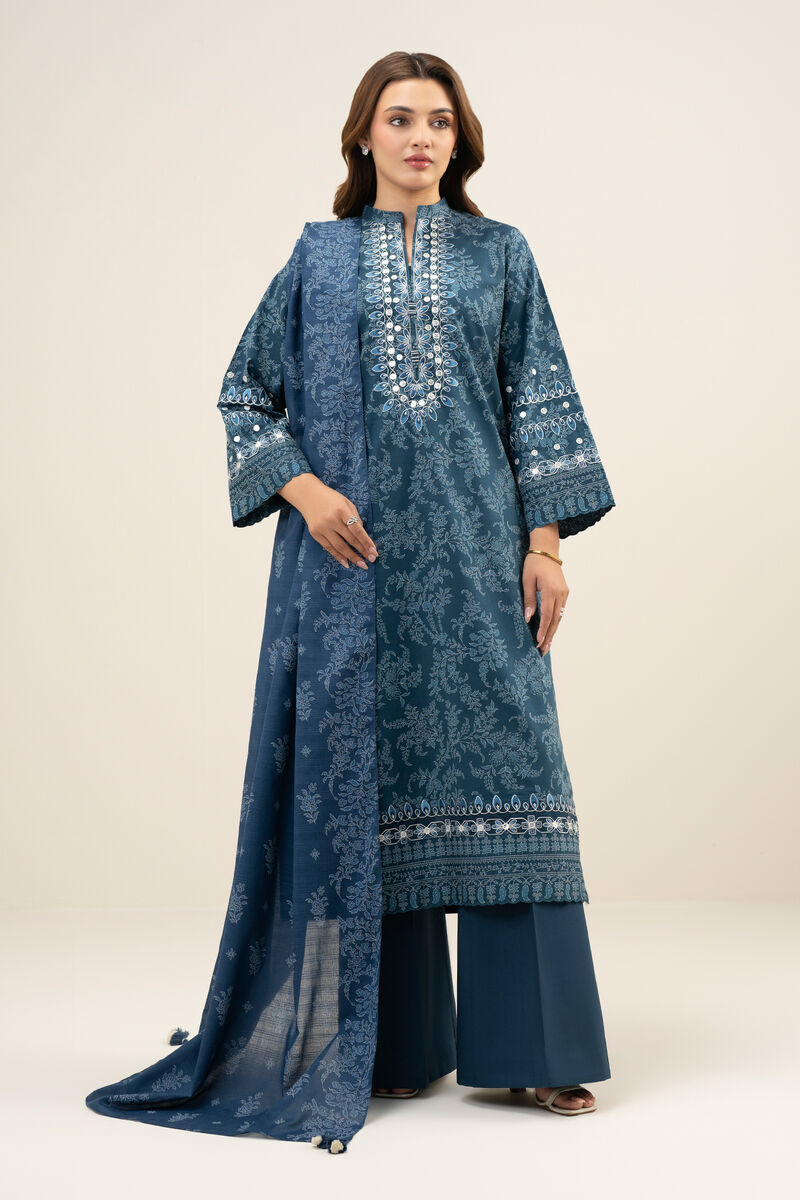3 Piece - Embroidered Lawn Suit