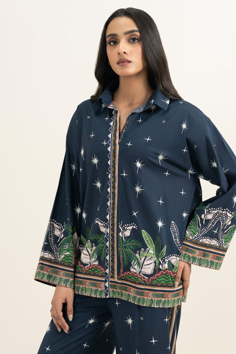 Embroidered Cambric Shirt