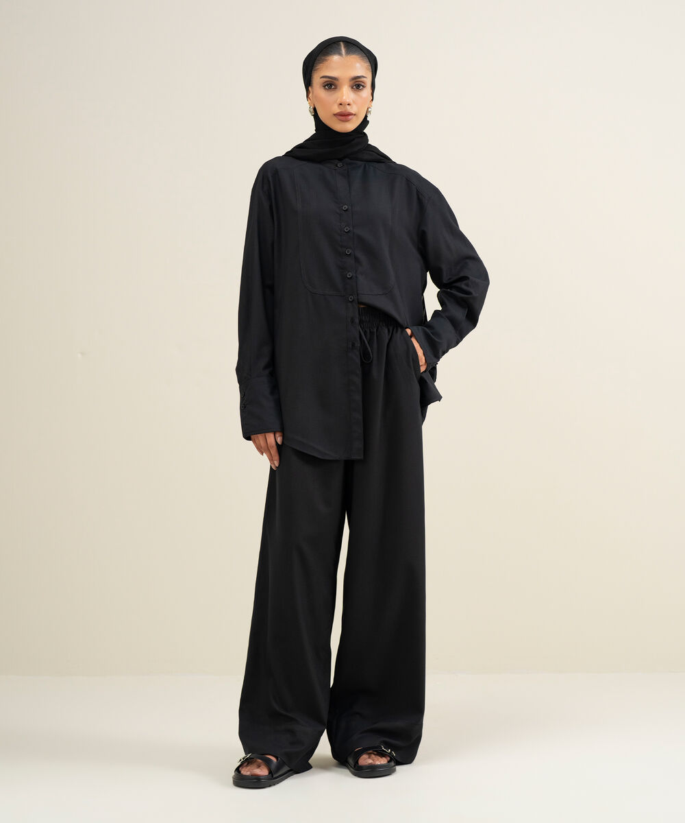 Women's Black Hijab