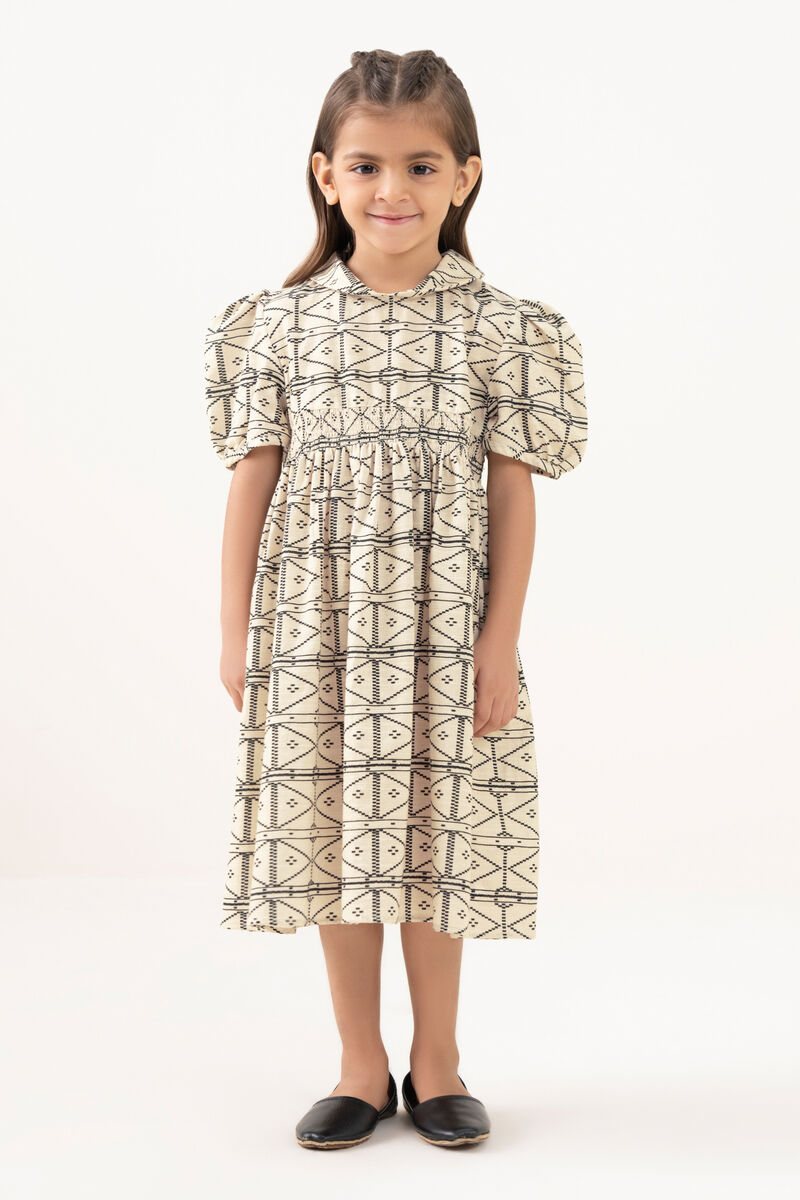 Printed Light Khaddar Dress