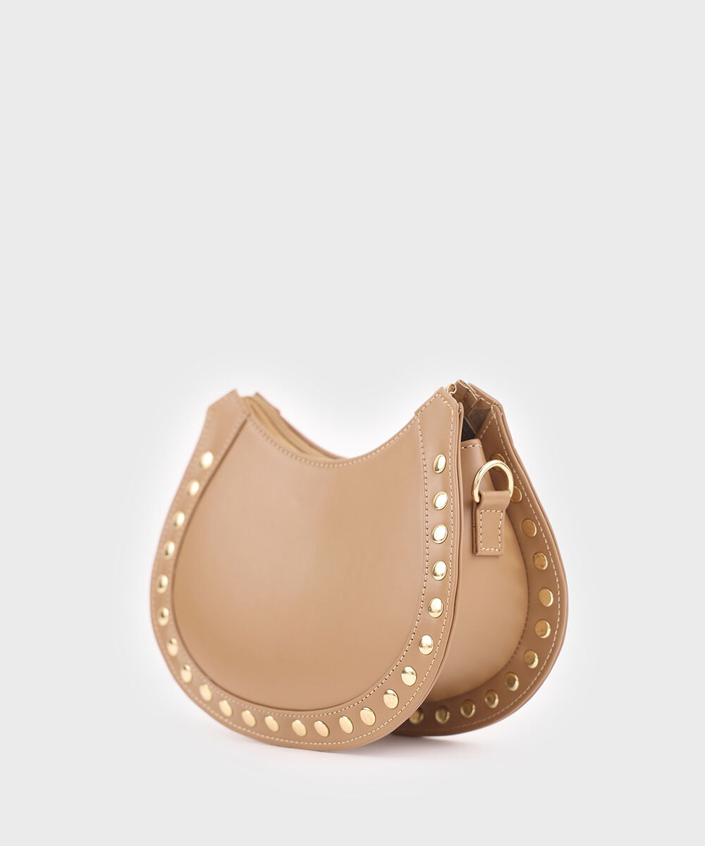 Women's Beige Cross Body Bag
