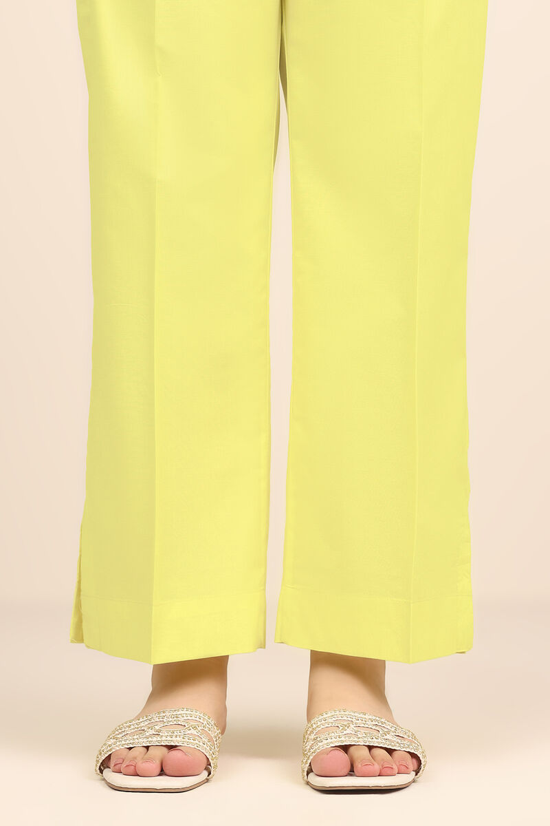 Solid Cambric Straight Pants