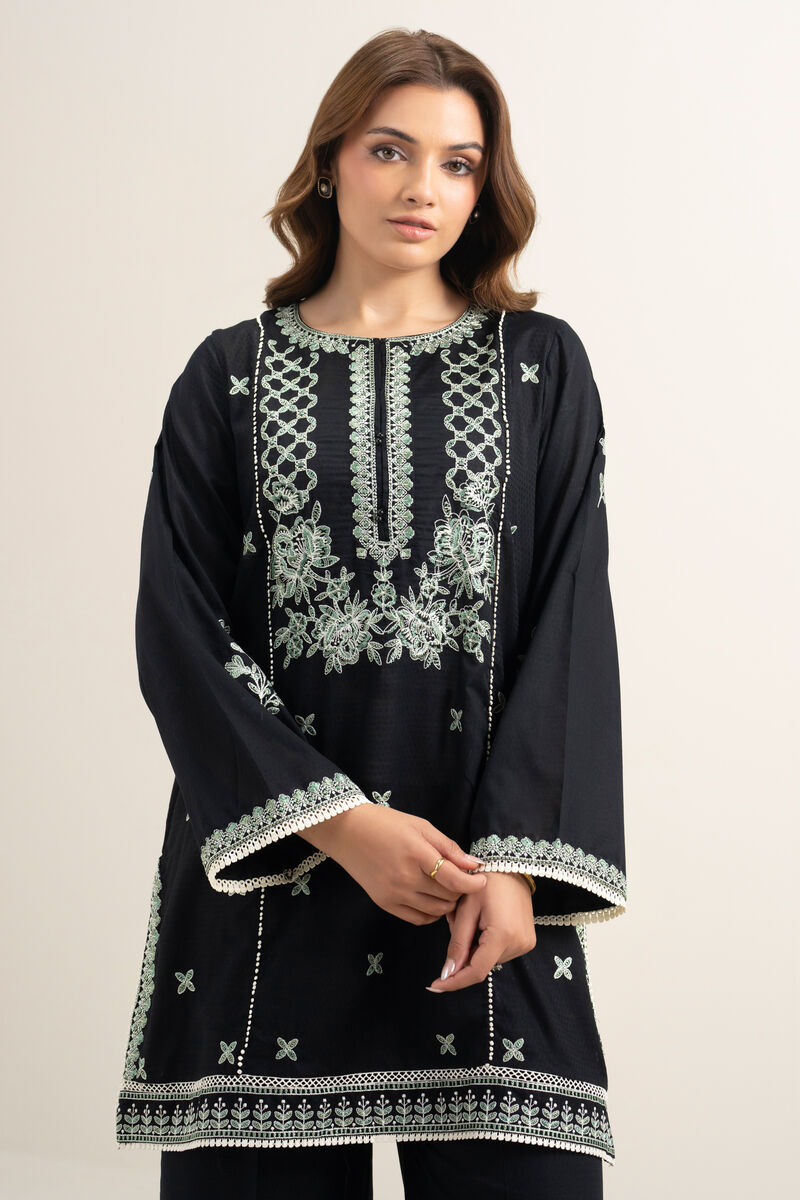 Embroidered Dobby Shirt