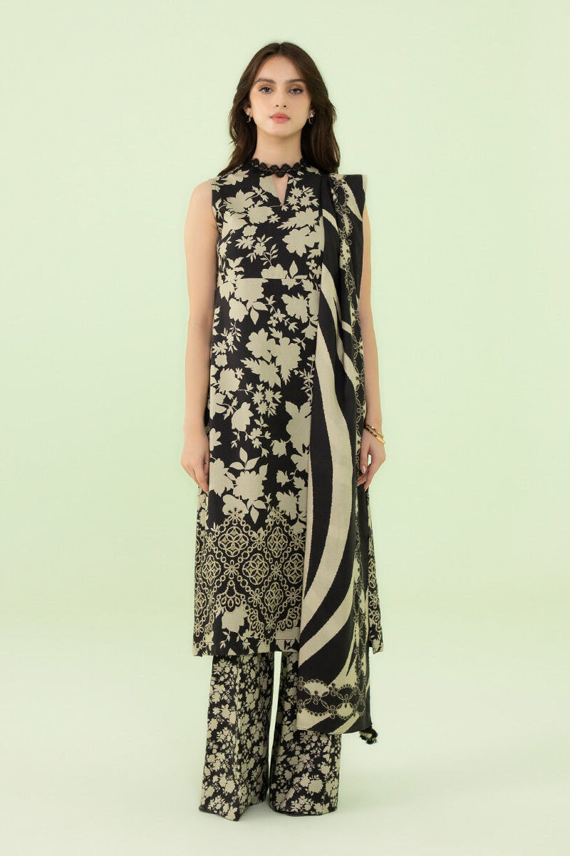 3 Piece - Lawn Printed Suit