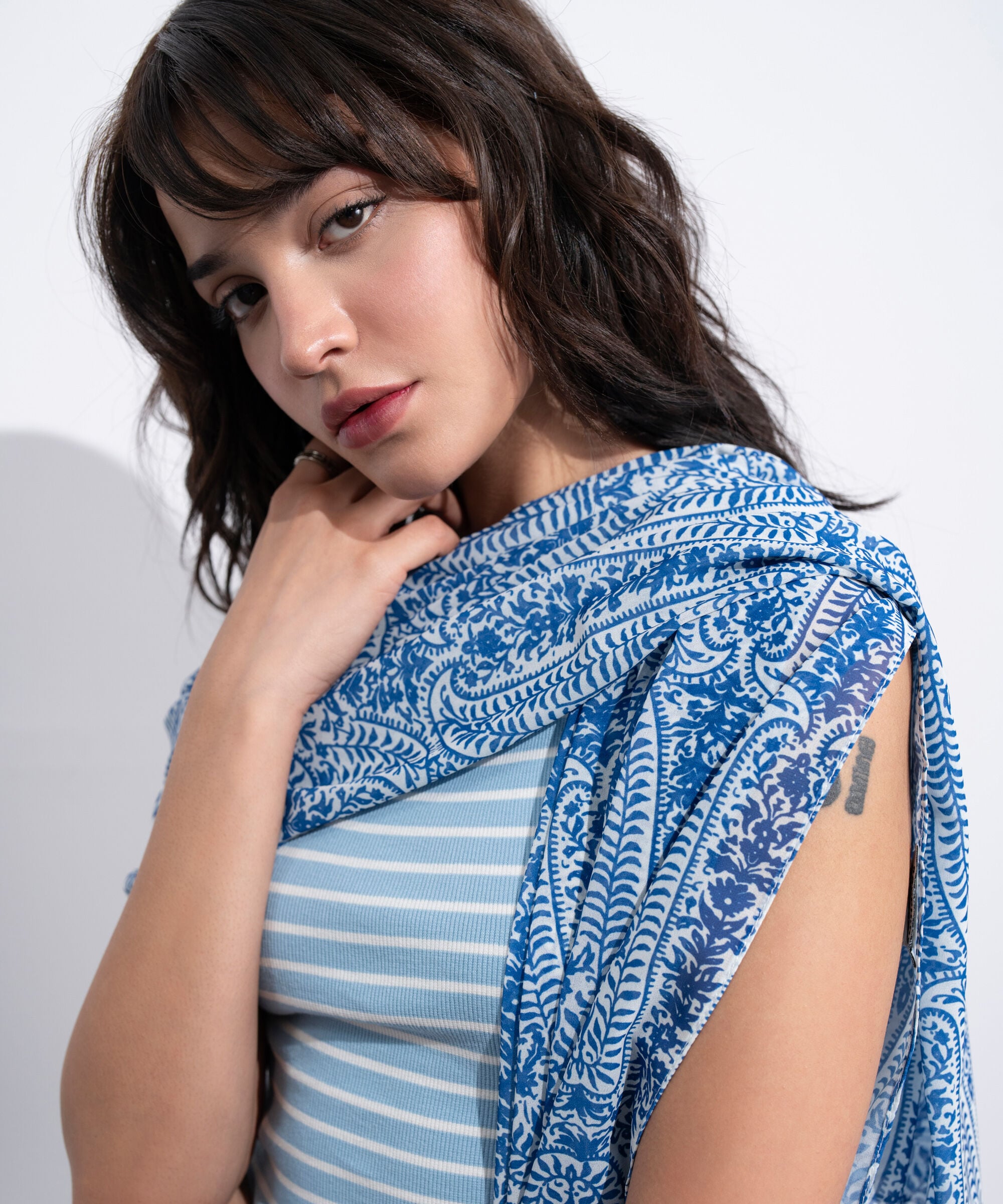 Printed Scarf WSCF26V20003