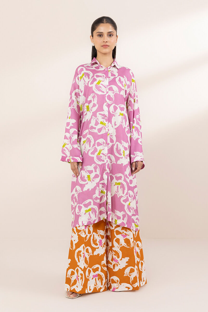 Printed Arabic Lawn Shirt