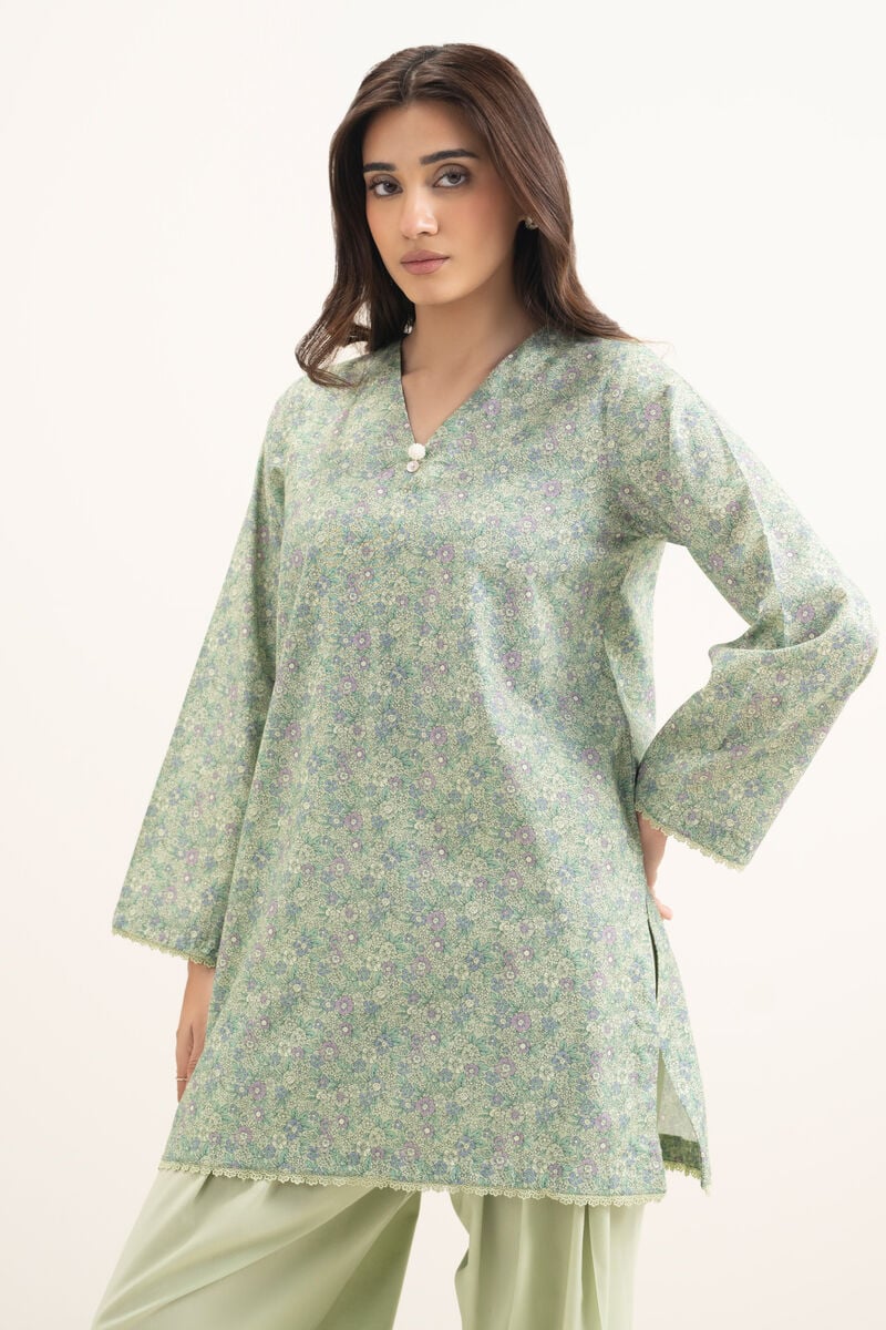 Printed Cotton Viscose Shirt