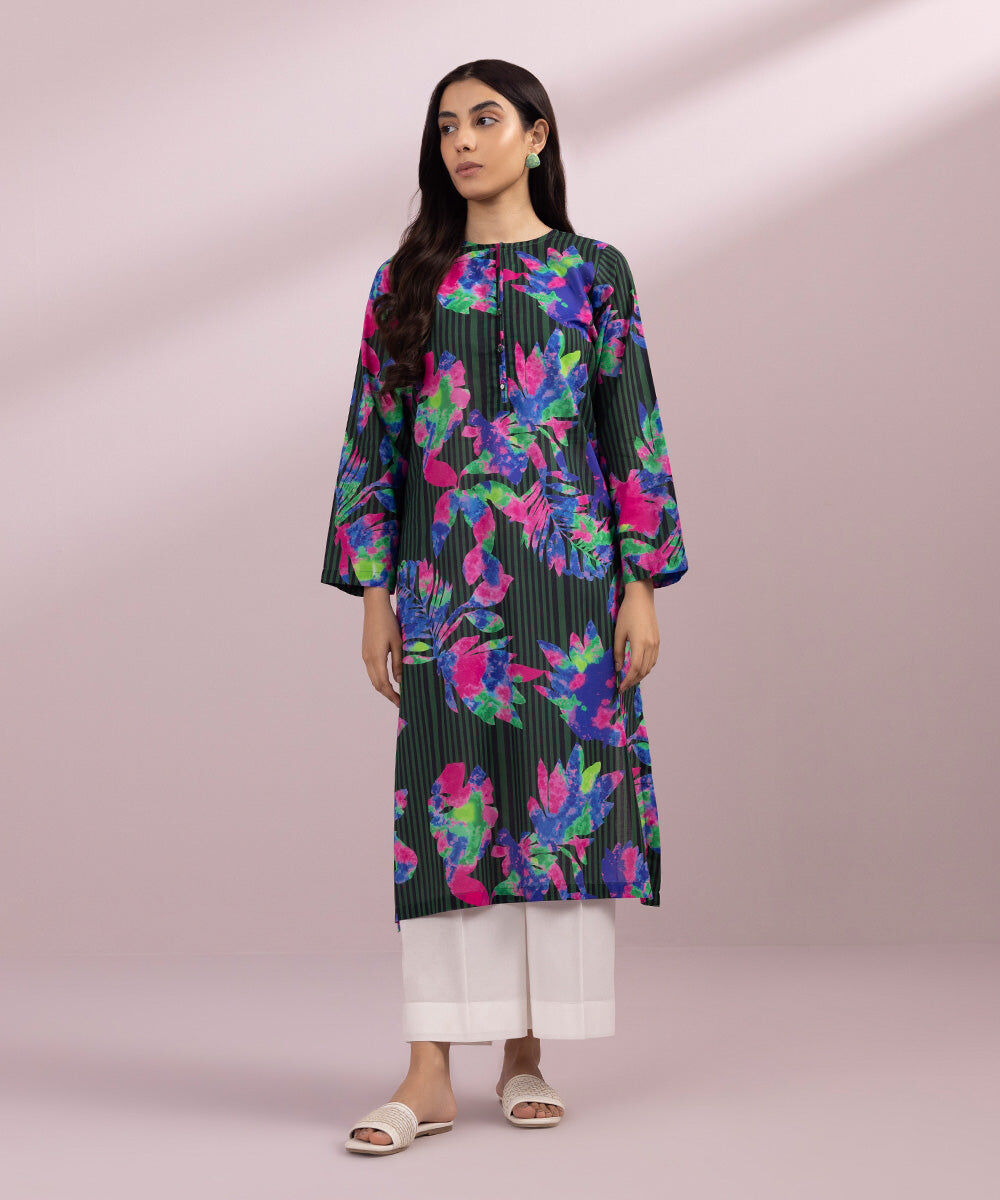 Woman - Multi Printed Lawn Shirt