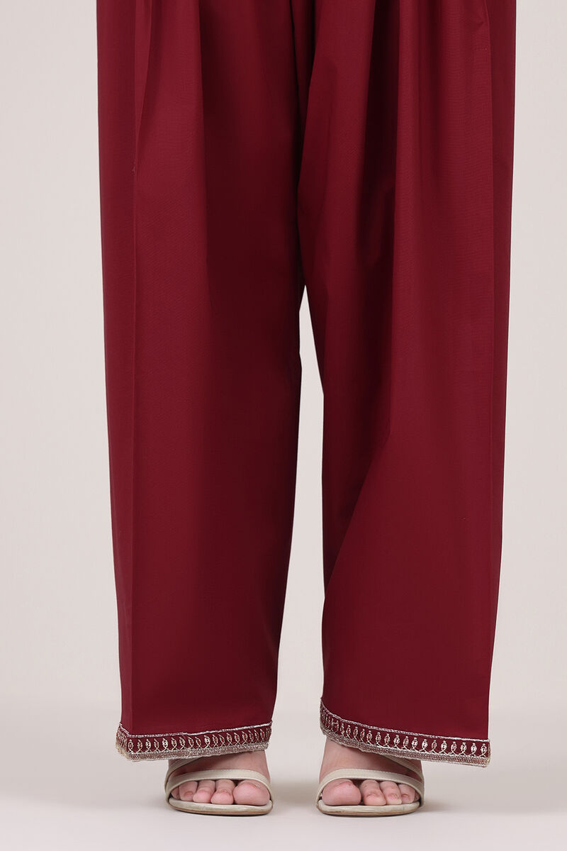 Embroidered Cambric Farshi Shalwar