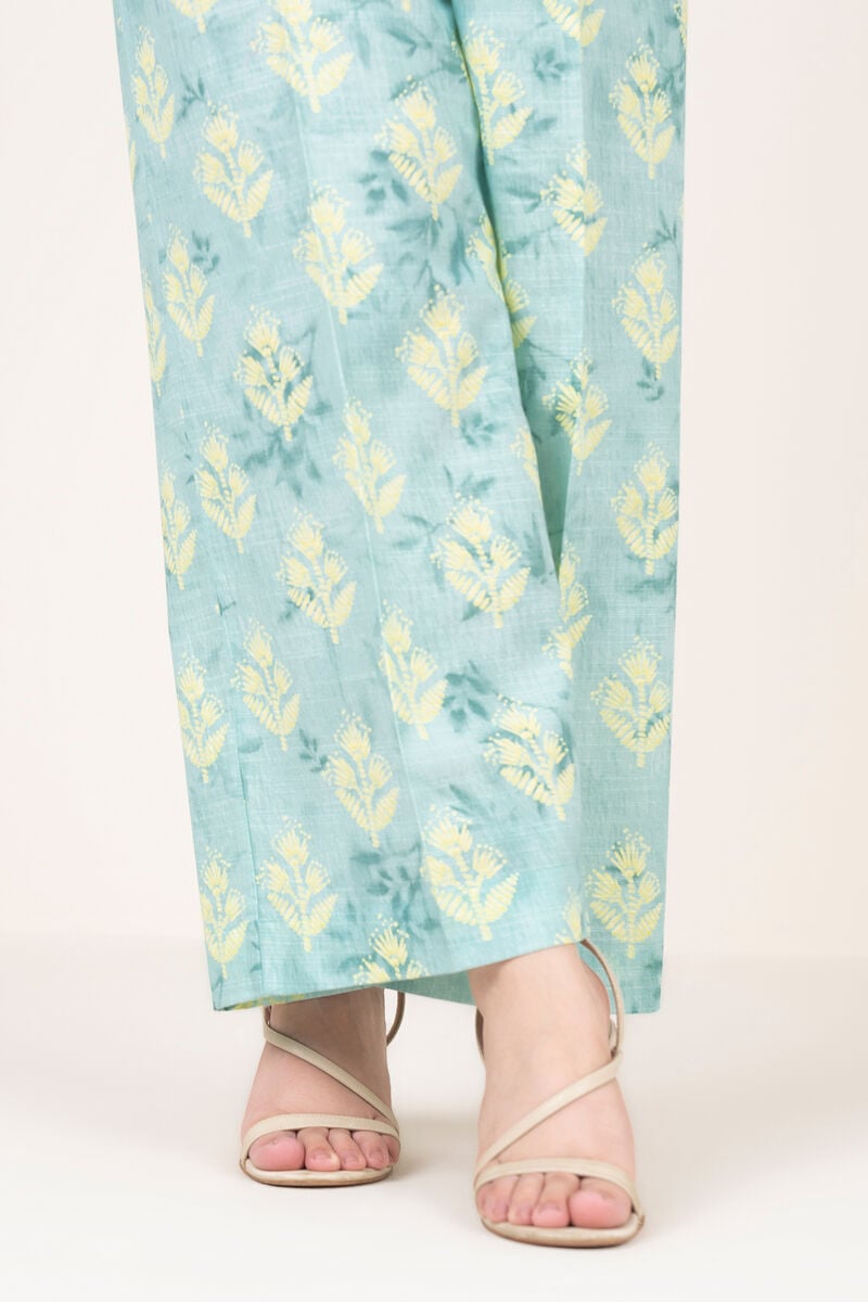 Printed Light Khaddar Culottes