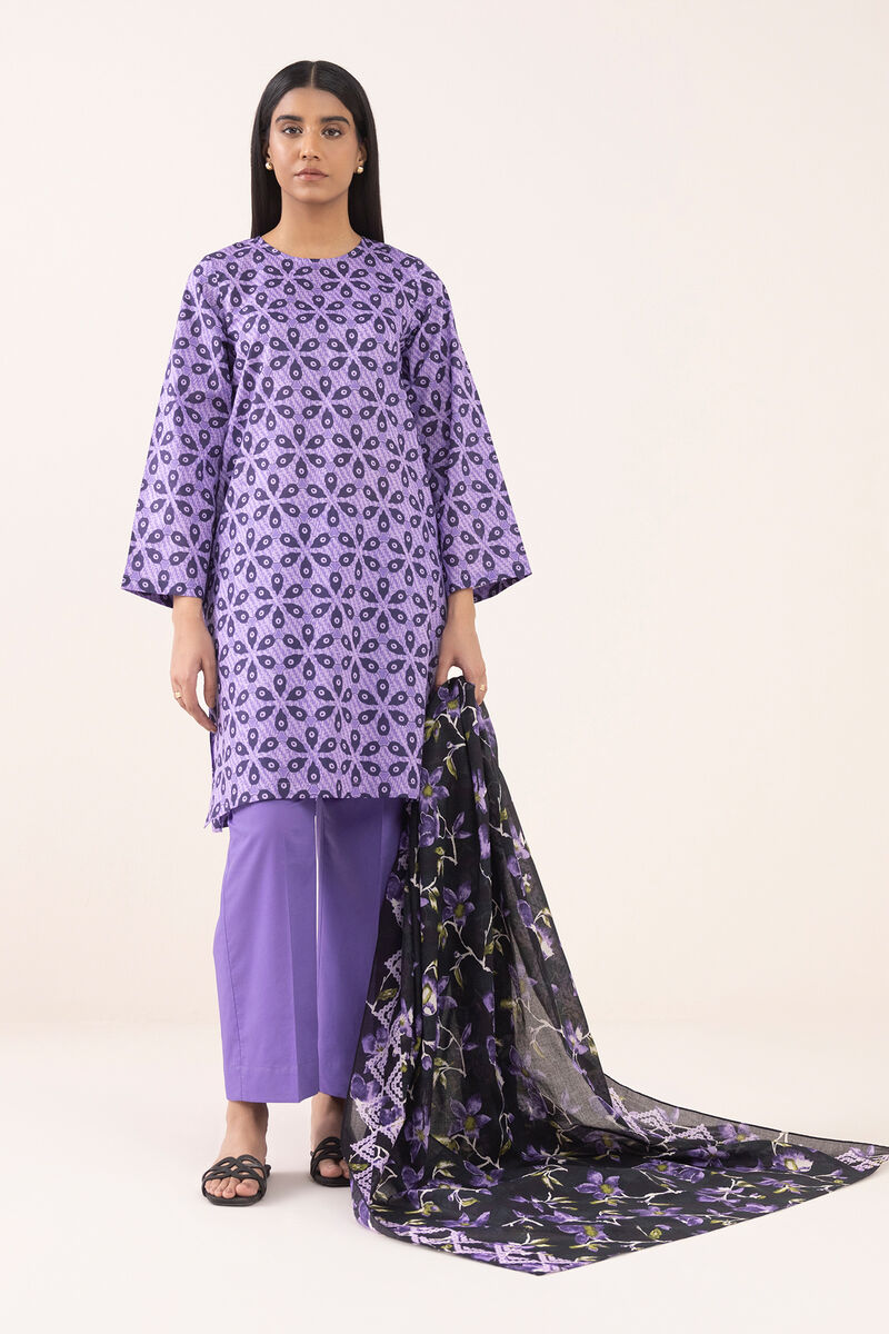 3 PIECE - PRINTED LAWN SUIT