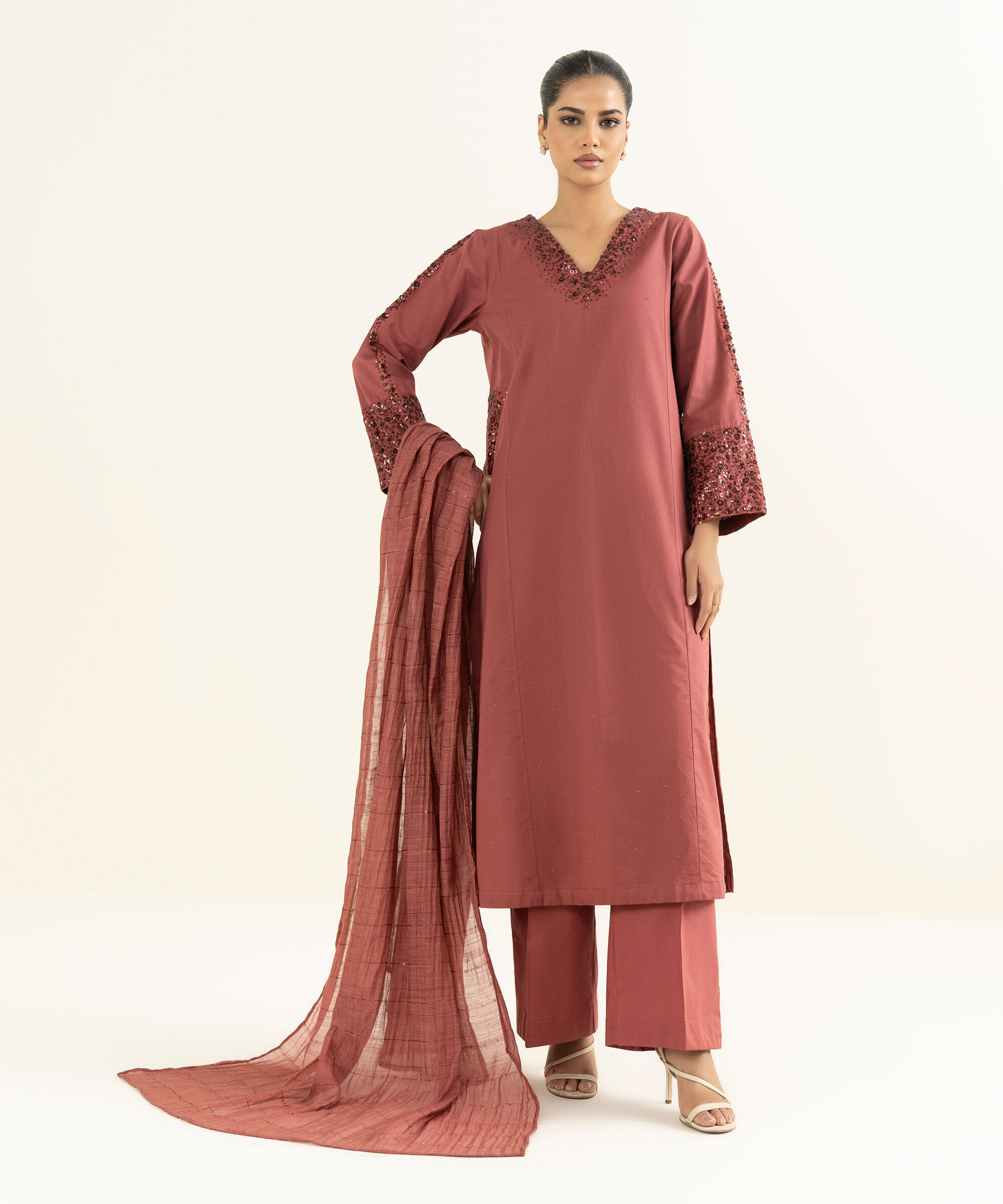 Solid Dupatta 3PECHW25V42D