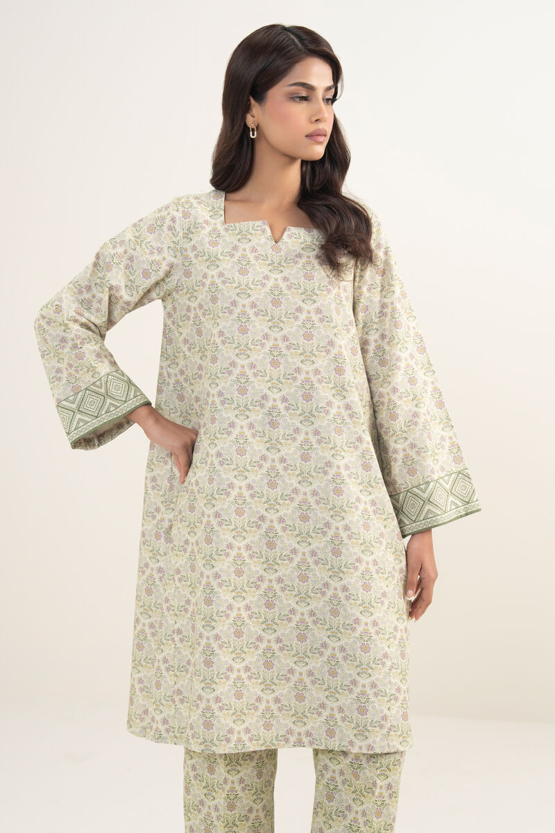 3 Piece - Printed Twill Suit