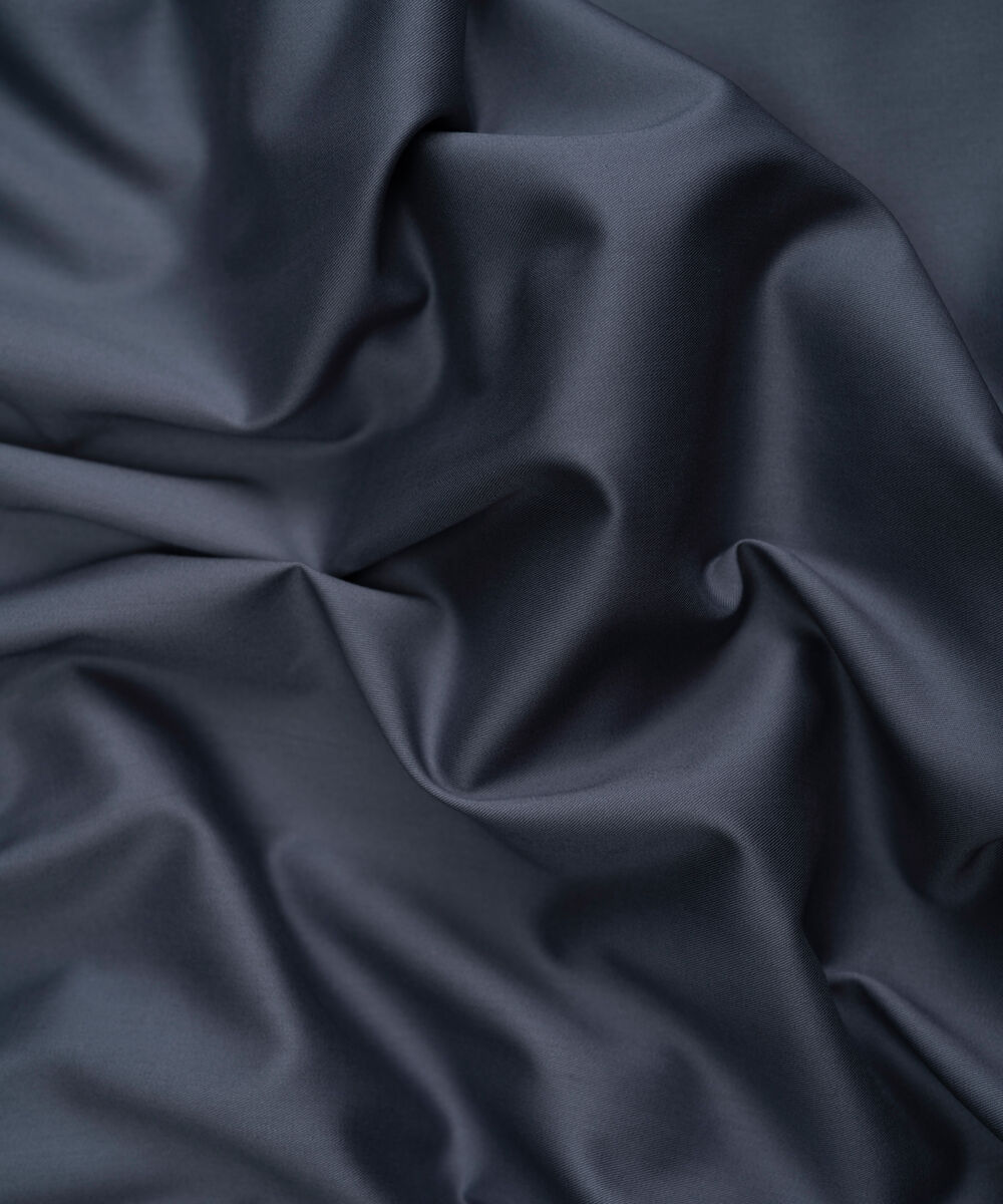 Men's Unstitched Two-Piece Grey Luxury Pima Cotton Suit