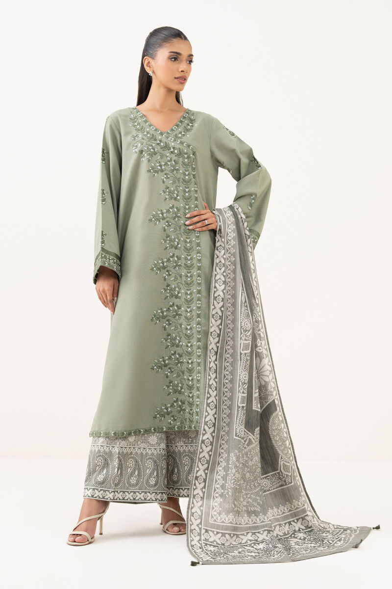 Printed Light Khaddar Dupatta