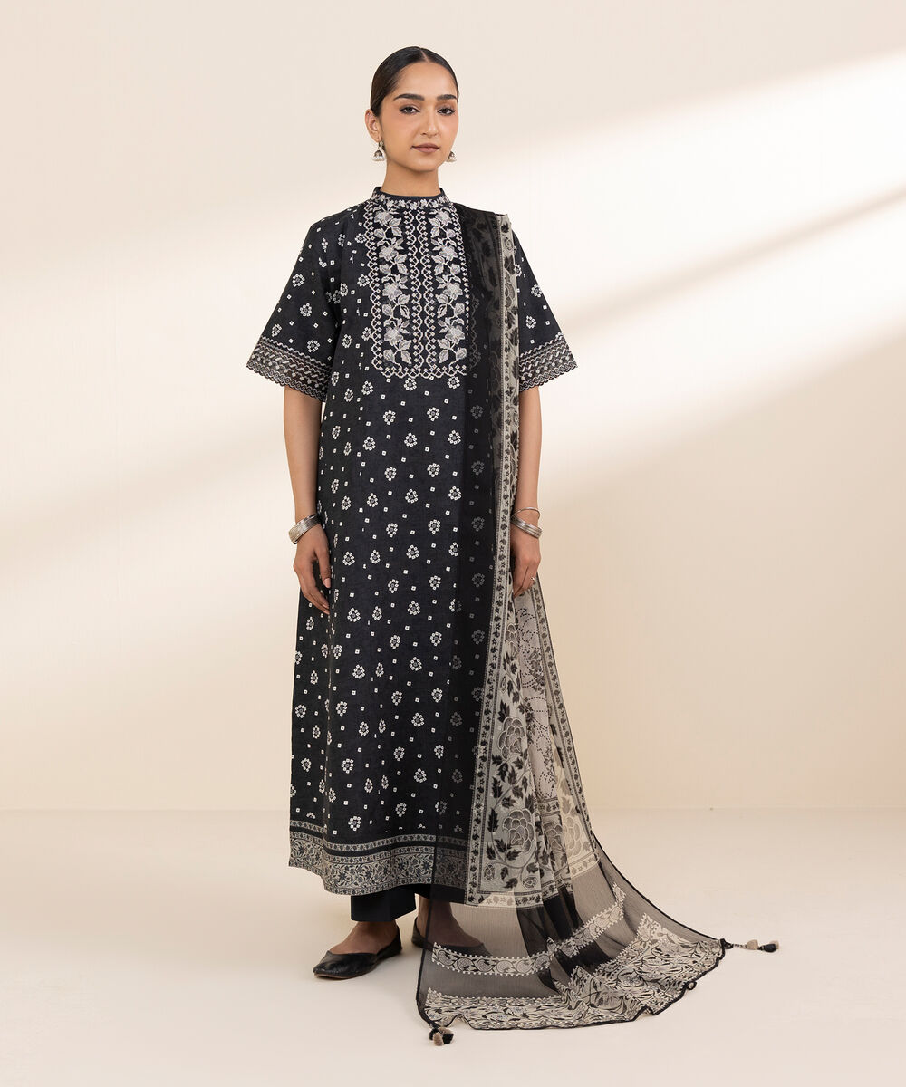 Unstitched 2 PC 0U2DEDY25V46 i Sapphire PK
