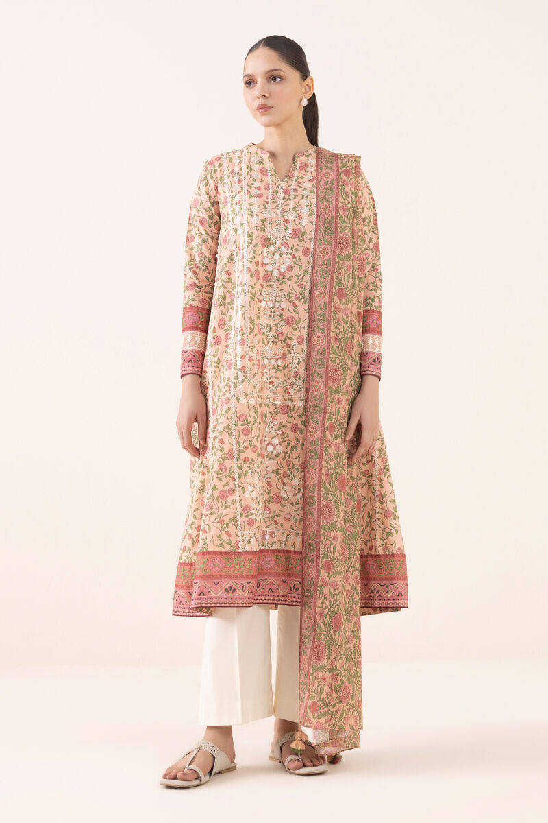 2 Piece - Embroidered Lawn Suit