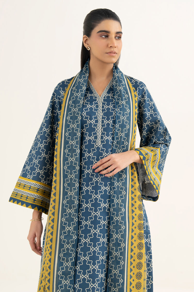 3 Piece - Printed Lawn Suit