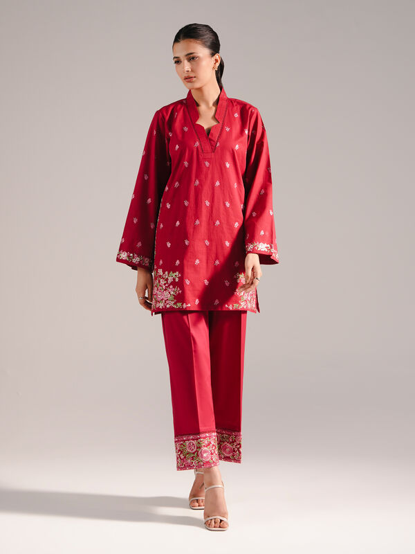 2 Piece - Embroidered Lawn Suit