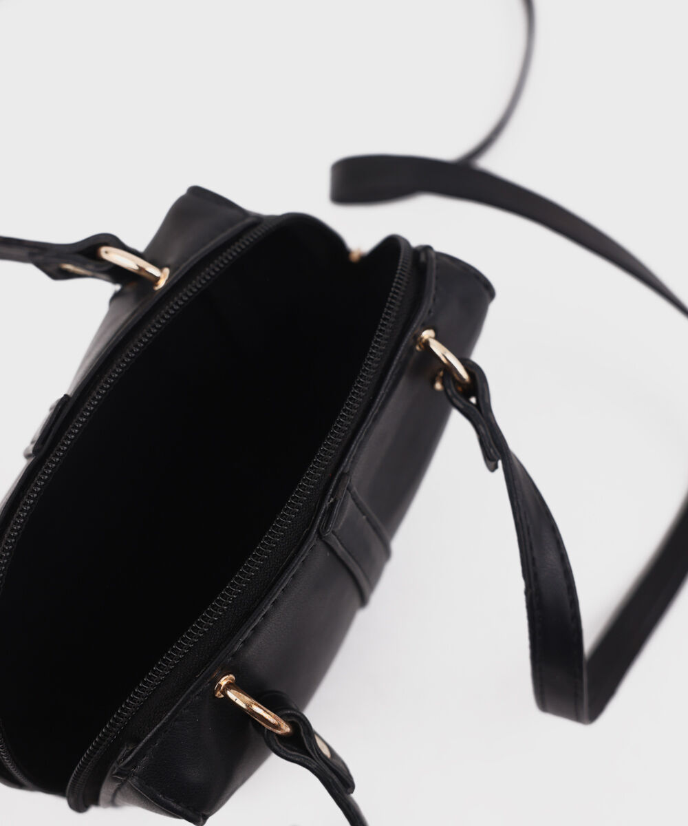 Women's Black Cross Body Bag