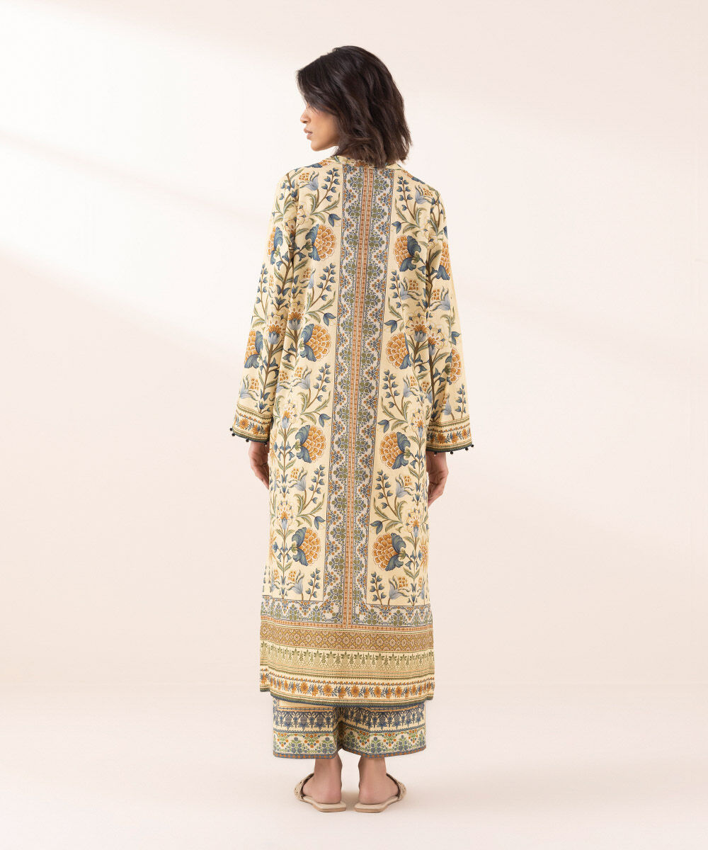 Women's RTW Lawn Multi Printed A-Line Shirt