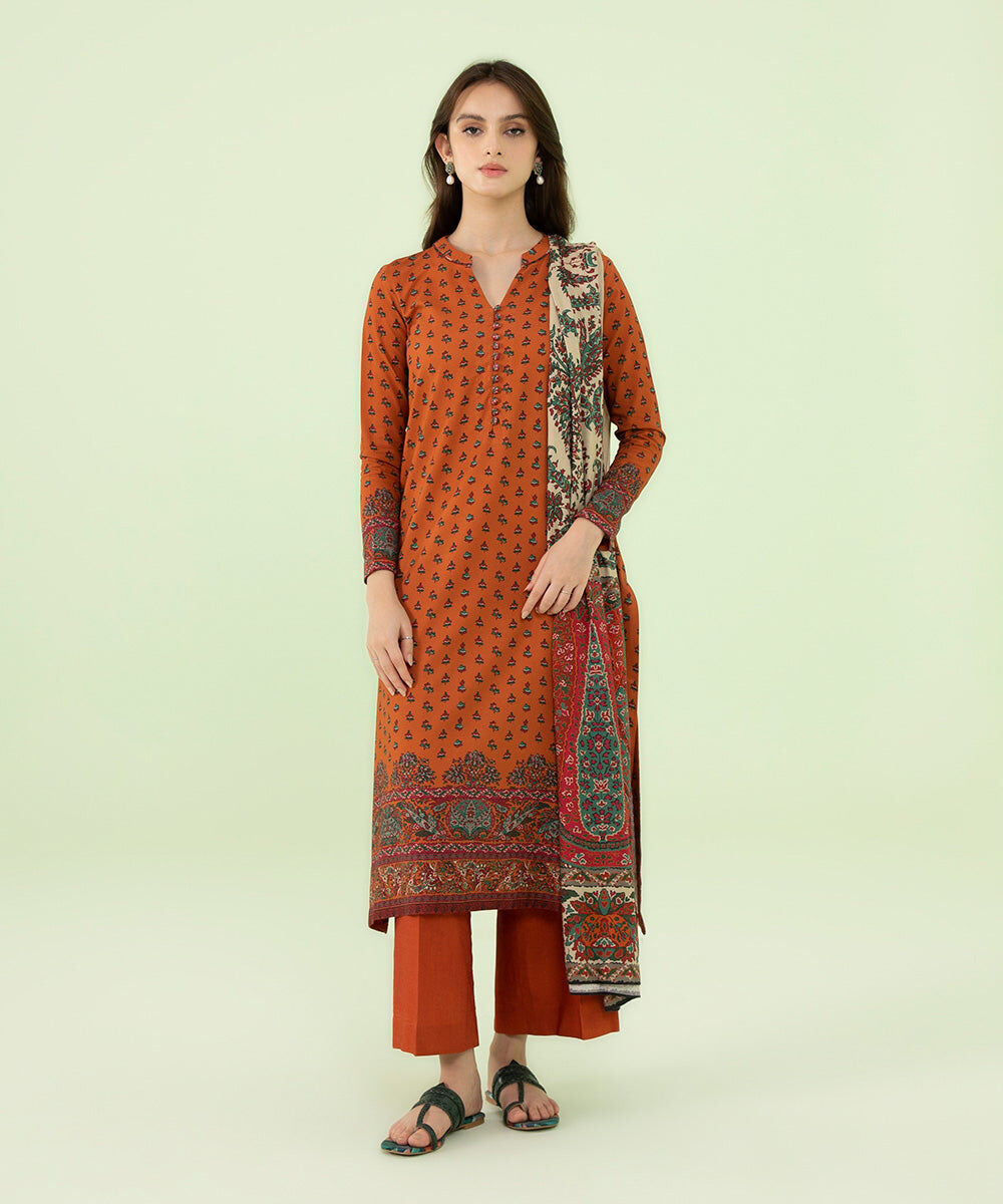 Unstitched 3 PC 00U3PDY23V82 Sapphire PK