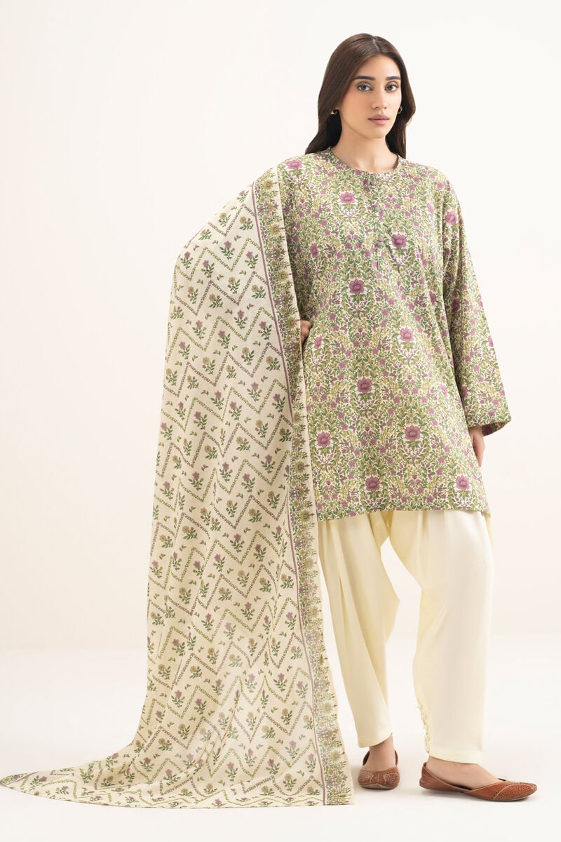 Printed Lawn Dupatta