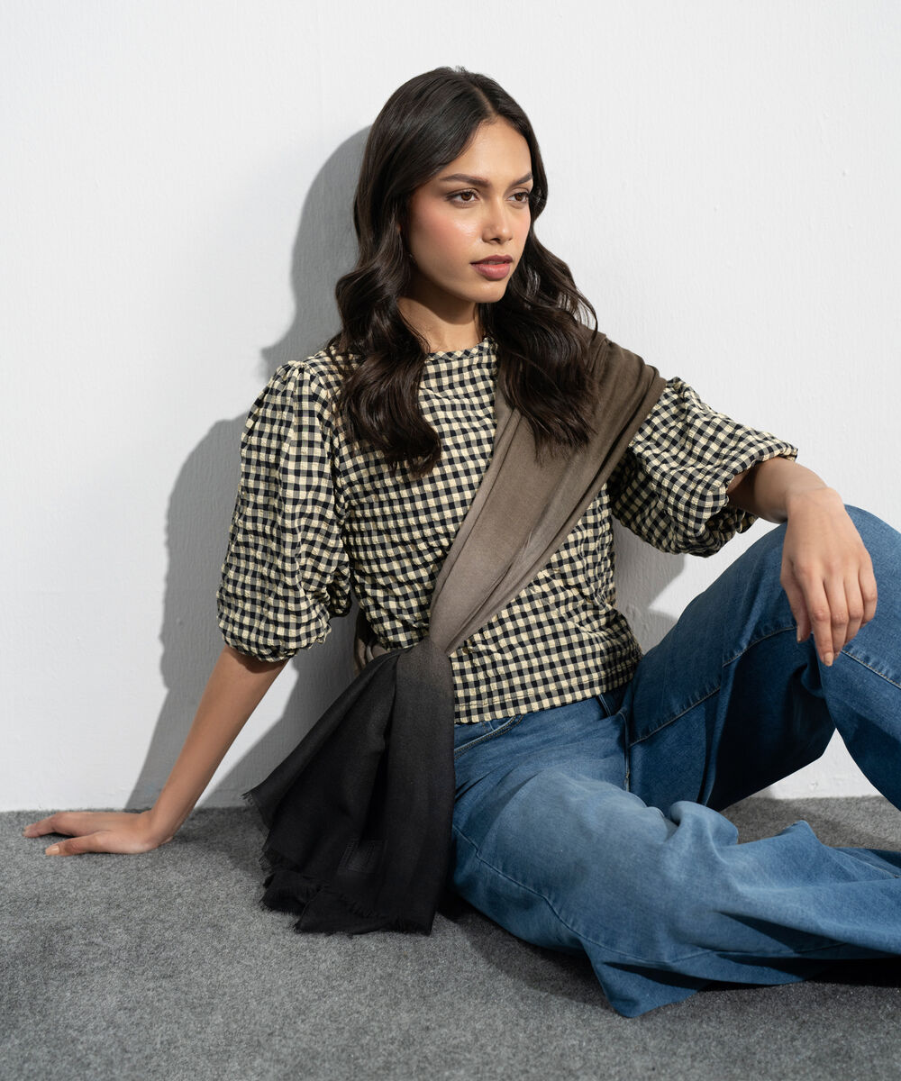 Women's Western Multi Printed Rectangular Scarf