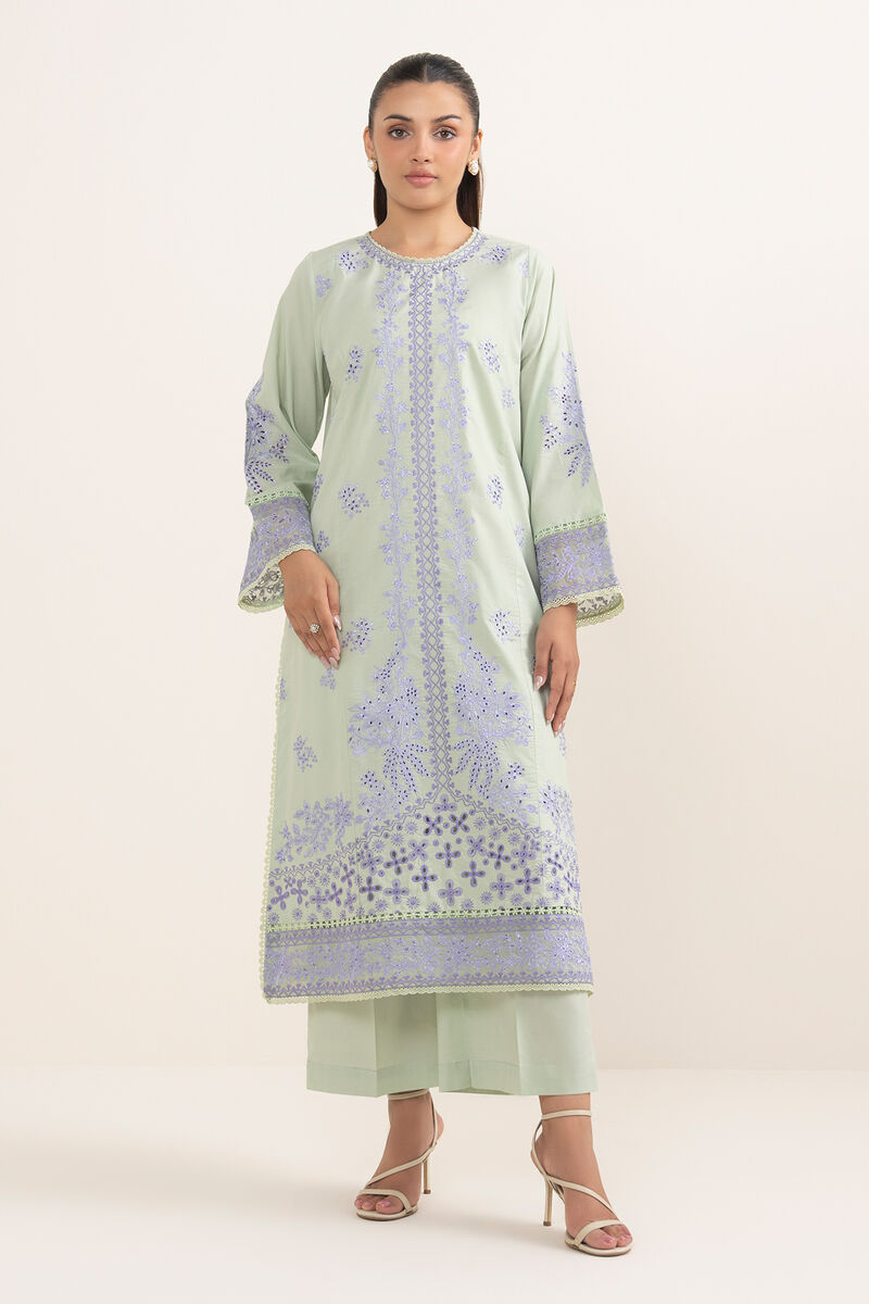 Embroidered Cambric Shirt