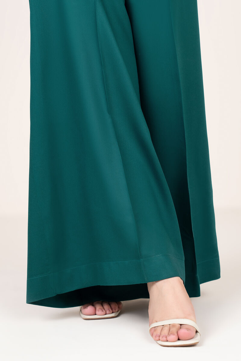 Solid Bedford Flared Pants