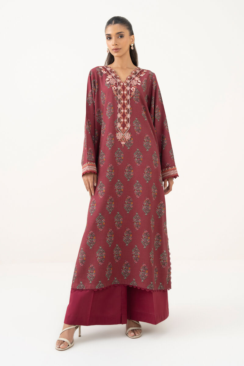 Embroidered Cotton Viscose Shirt