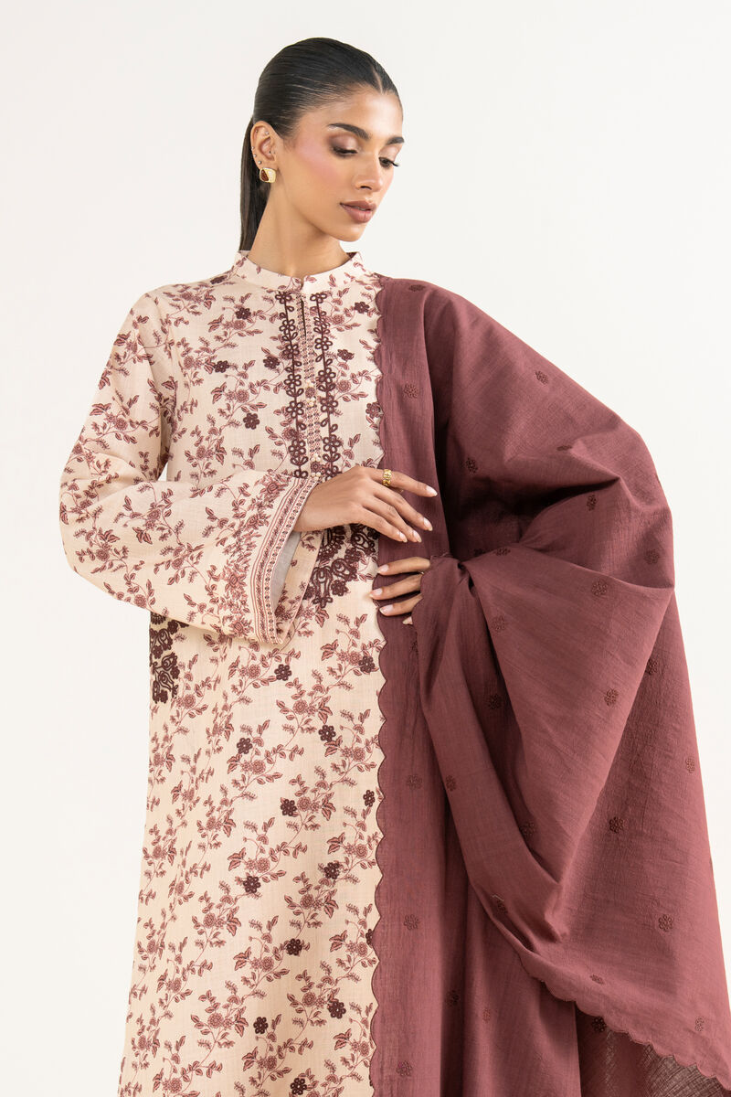 3 Piece - Embroidered Lawn Suit