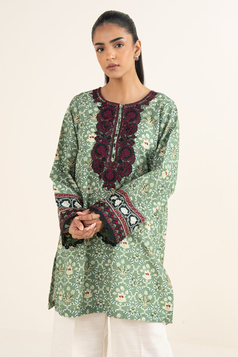 Embroidered Cotton Shirt