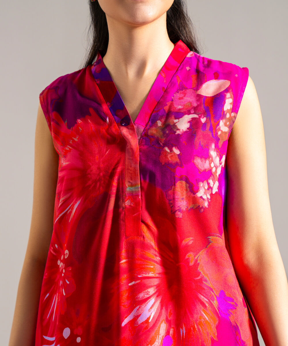 Women's RTW Arabic Lawn Printed Multi 2 Piece Suit