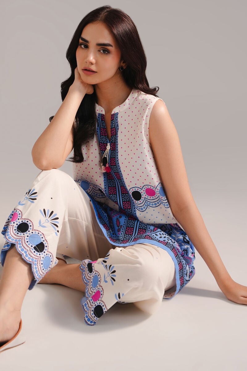 Printed Cambric Shirt