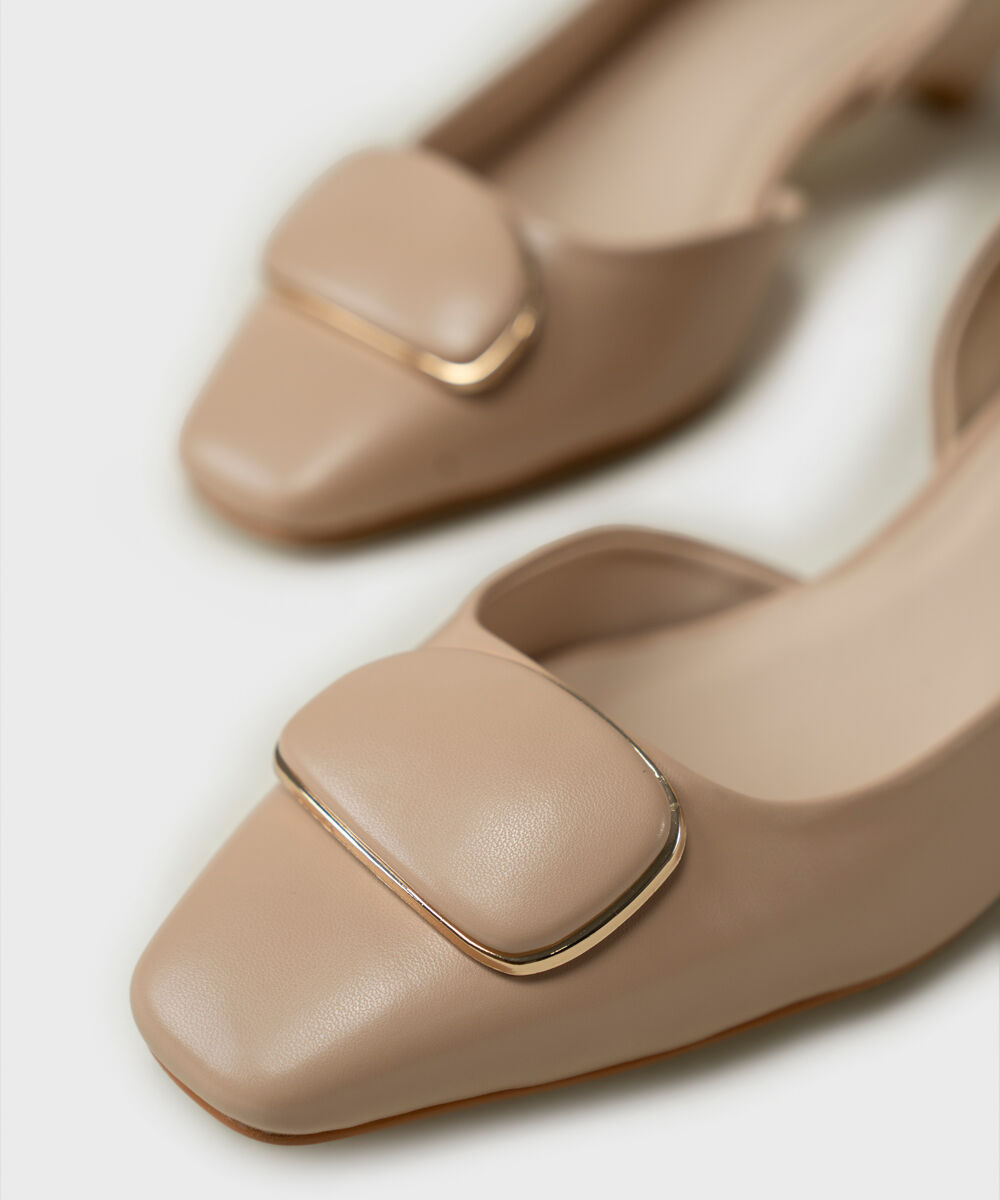 Women's Skin Block Heels