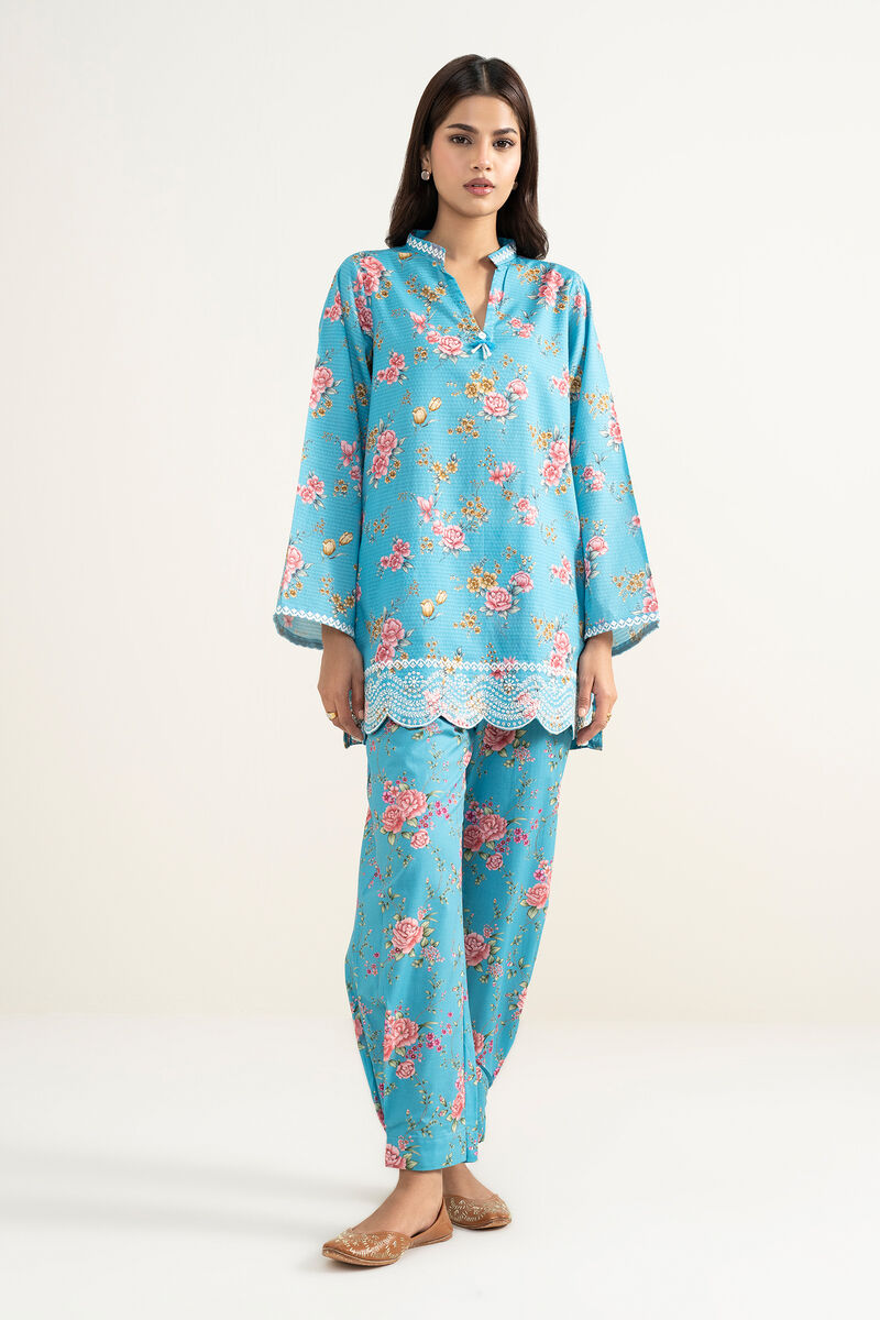 Embroidered Dobby Shirt