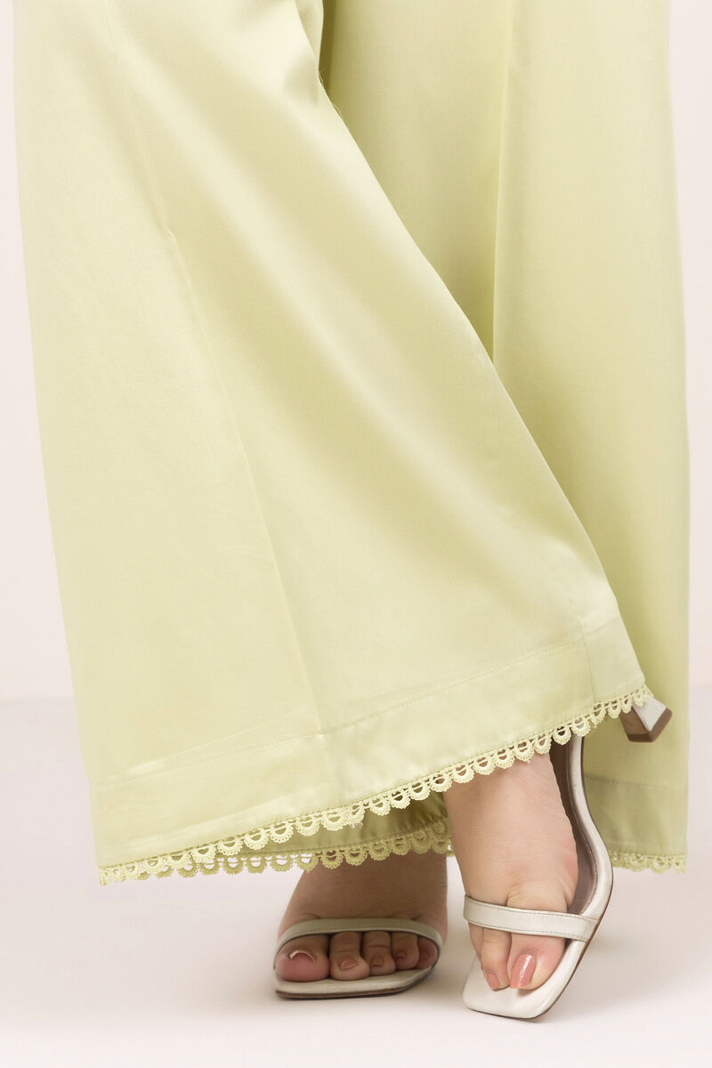 Solid Cambric Flared Pants