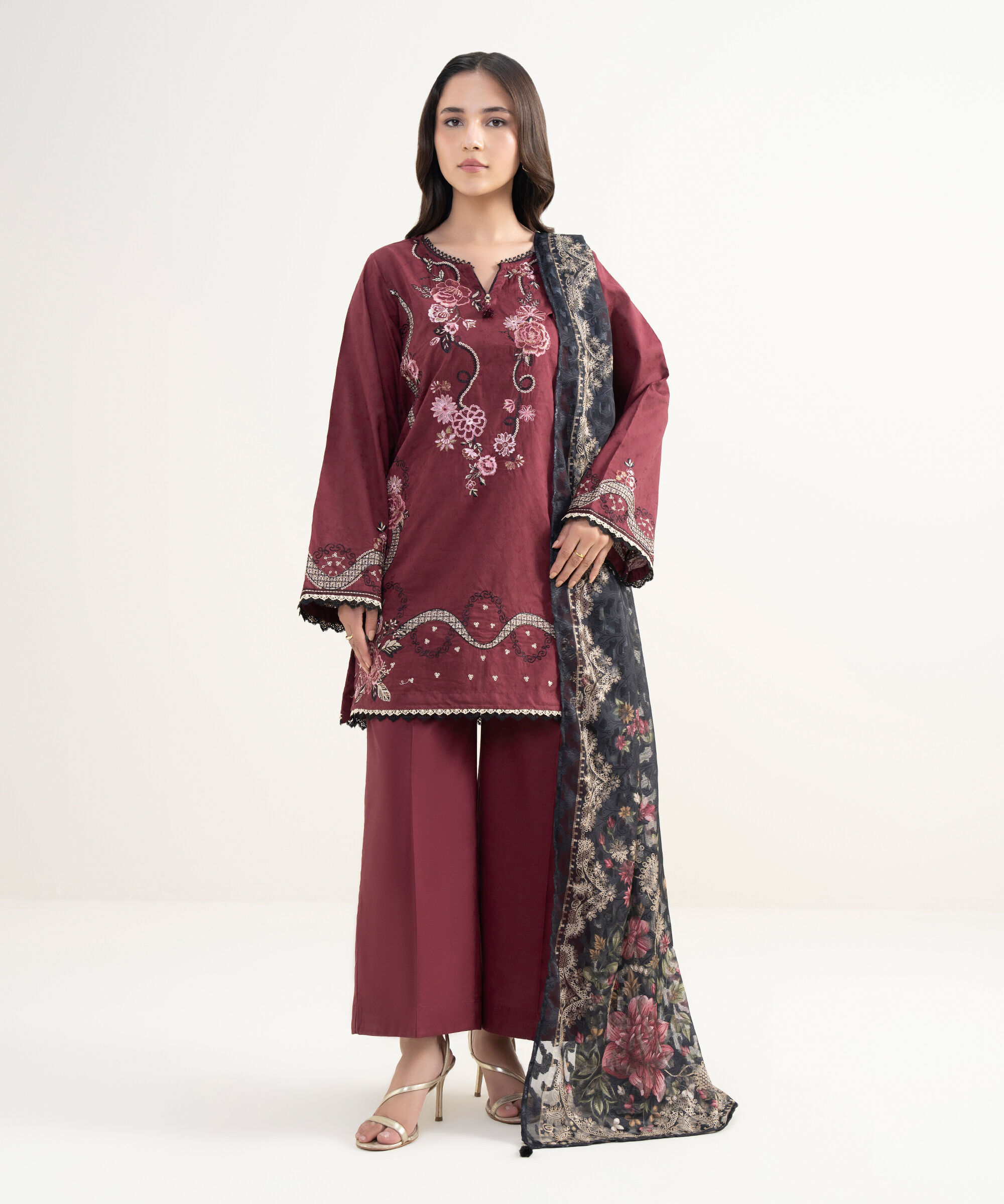 Printed Dupatta PES26HMV386D