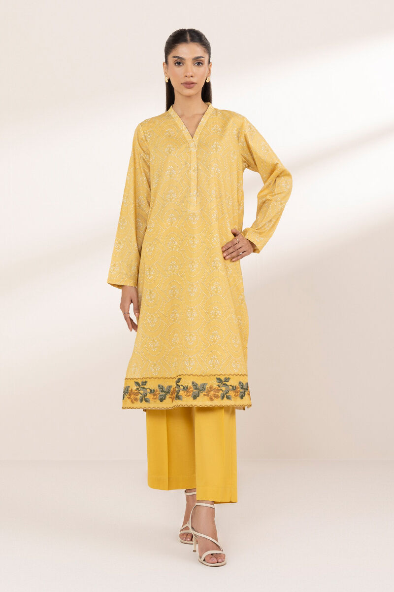 Embroidered Crosshatch Shirt