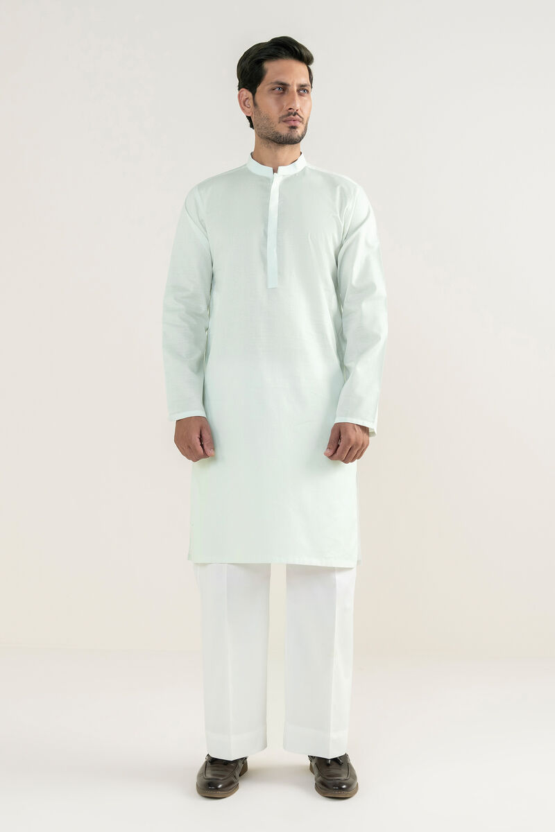 Embroidered Cotton Kurta