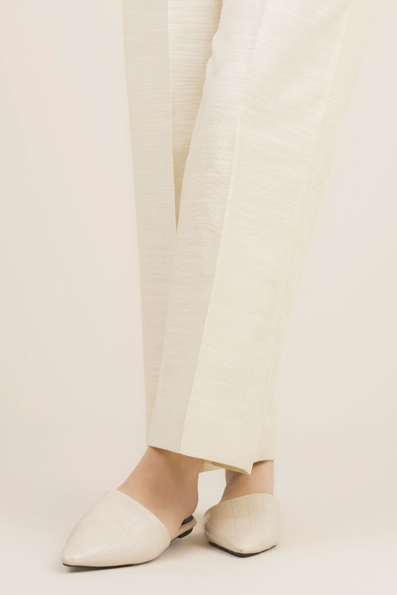 Dyed Khaddar Trousers