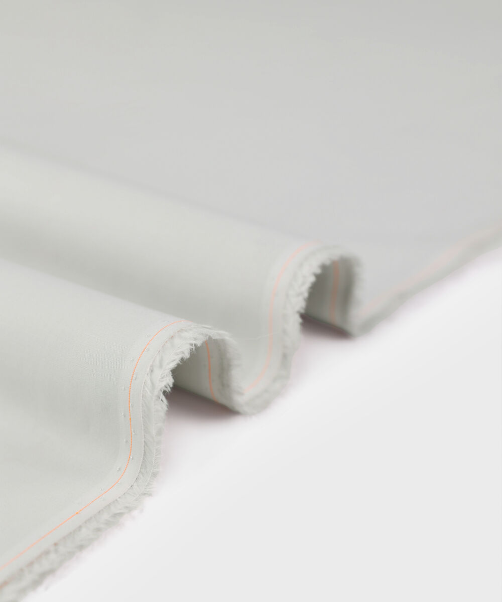 Men Unstitched Cotton Grey Full Suit Fabric