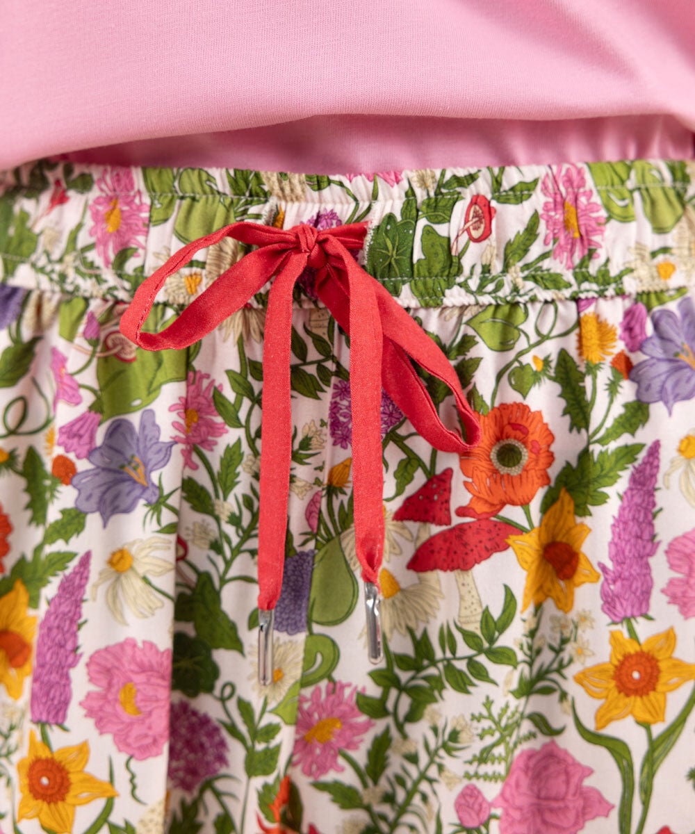 Women's Sleepwear Printed Viscose Trousers